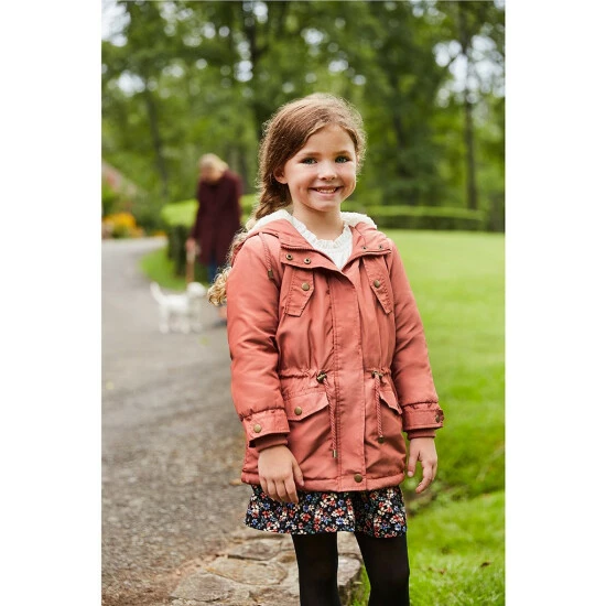 Best Sale ⌛ Copper Key Little 👧 Girls 2T-6X Long Sleeve Babydoll Top White ⌛ - Image 2