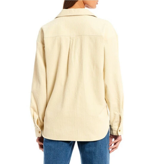 Buy 😀 Copper Key Long Sleeve Corduroy Camp 👕 Shirt Shell ❤️ - Image 2