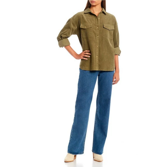 Buy 😀 Copper Key Long Sleeve Corduroy Camp 👕 Shirt Shell ❤️ - Image 7