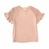 Discount 💯 Copper Key Big 👧 Girls 7-16 Smocked Top Heather Grey 🔥