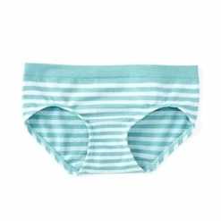 Flash Sale 🌟 Copper Key Big 👧 Girls 7-16 Striped Seamless 👧 Girlshort Panties Ivory Stripe 🥰