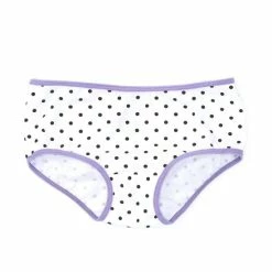 Promo ✔️ Adventure Wear By Copper Key Little 👧 Girls 2T-5 Cotton Polka Dot Brief Panties Navy Polka Dot 🧨