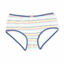 Discount 🛒 Adventure Wear By Copper Key Little 👧 Girls 2T-5 Multi-Stripes Brief Panties Multistripes 🎁