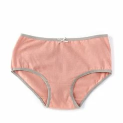 Brand new ✨ Adventure Wear By Copper Key Little Girl 2T-5 Bow Detail Cotton Brief Panties Dusty Pink 🔥