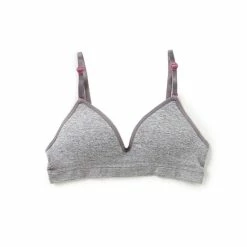 New ❤️ Copper Key Big 👧 Girls 7-16 Seamless Bra Heather Grey ✨