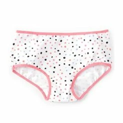Coupon 🧨 Adventure Wear By Copper Key Little Girl 2T-5 Cotton Multi Dot Brief Panties White Multi Dot 😀