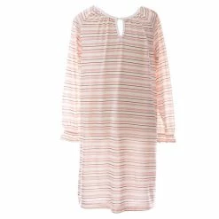 Promo 🛒 Copper Key Big 👧 Girls 7-16 Long Sleeve Keyhole Gown Evening Sand/cedarwood Stripe 🔥