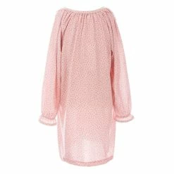 Best deal 👏 Copper Key Little 👧 Girls 7-16 Long Sleeve Keyhole Gown Evening Sand/cedarwood Dot 🔔