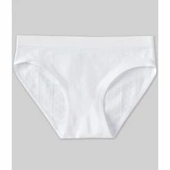 Best Sale 🥰 Copper Key Big 👧 Girls 6-16 Pointelle Hipster Panties White Pointelle ❤️