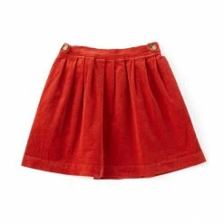 Budget ✨ Copper Key Big 👧 Girls 7-16 Pleated 👗 Skirt Red 😉