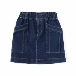 Budget 💯 Copper Key Big 👧 Girls 7-16 Denim 👗 Skirt Indigo 🔔