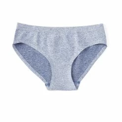 New 🔔 Copper Key Big 👧 Girls 7-16 Heathered Seamless 👙 Bikini Panty Blue Heather ❤️