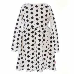 Hot Sale 😉 Copper Key Little 👧 Girls 2T-6X Cat 👗 Dress White 🎁