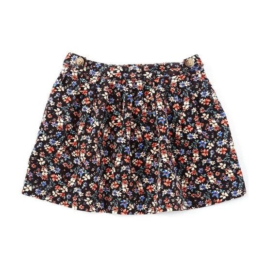 New 🎁 Copper Key Little 👧 Girls 2T-6X Pleated 👗 Skirt Onyx 👏