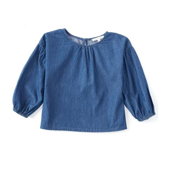 Brand new ๐ Copper Key Big ๐ง Girls 7-16 Dolman Sleeve Top Indigo ๐