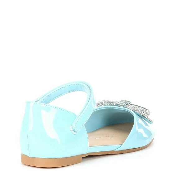 New ๐ฅฐ Copper Key ๐ง Girls' Charity Embellished Bow Detail Ballerina Flats (Youth) Poolside ๐ - Image 2