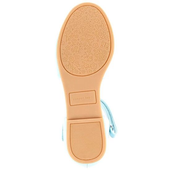 New ๐ฅฐ Copper Key ๐ง Girls' Charity Embellished Bow Detail Ballerina Flats (Youth) Poolside ๐ - Image 6