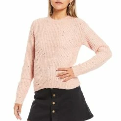 Coupon 🔥 Copper Key Braid Stitch Sweater Grey 😀