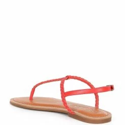 Outlet 🎁 Copper Key 🌞 Summerbreak Braided Strap 🩴 Sandals Dark Papaya 🎉 -Copper Key Shop unnamed file 2102