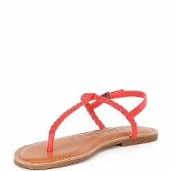 Outlet 🎁 Copper Key 🌞 Summerbreak Braided Strap 🩴 Sandals Dark Papaya 🎉 -Copper Key Shop unnamed file 2103