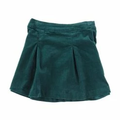 Best deal ⌛ Copper Key Big 👧 Girls 7-16 Velvet Pleat Front 👗 Skirt Forst ⭐