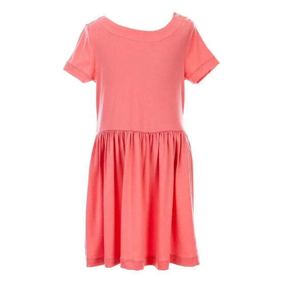 Discount 🛒 Copper Key Big 👧 Girls 7-16 Short-Sleeve Babydoll 👗 Dress Pink 😉 - Image 3