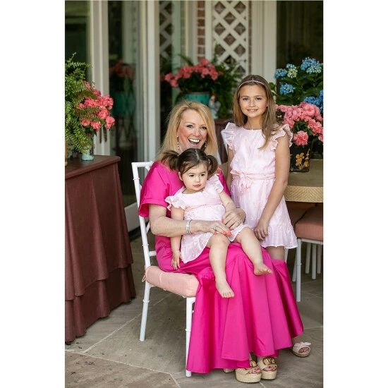 Best reviews of ❤️ Copper Key X Kimberly Whitman Little 👧 Girls 2T-6X Family Matching Flutter Sleeve Butterfly Applique 👗 Dress Pink 😀 - Image 5