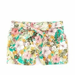 Buy 🧨 Copper Key Little 👧 Girls 2T-6X Floral Tie-Front Shorts Multi 😍