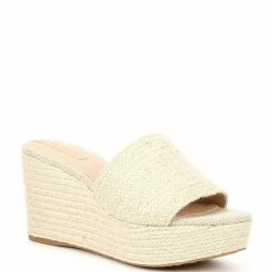 Best reviews of 😍 Copper Key Seaside Jute Espadrille Platform Wedges Natural 🥰