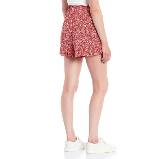 Brand new ๐ Copper Key Elastic Waist Ruffle Hem Ditsy Floral Shorts Blue Multi โ๏ธ 5 Brand new ๐ Copper Key Elastic Waist Ruffle Hem Ditsy Floral Shorts Blue Multi โ๏ธ - Image 5