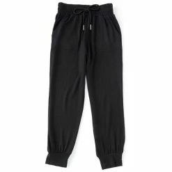Coupon 🥰 Copper Key Big 👧 Girls 7-16 Terry Jogger Pants Black 👍