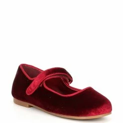 New ⌛ Copper Key 👧 Girls' Darrling Velvet Velcro Mary Janes (Toddler) Evergreen ⌛