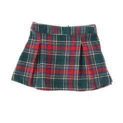 Best reviews of 😍 Copper Key Little 👧 Girls 2T-6X Pleat Front Plaid 👗 Skirt Forest Red 💯
