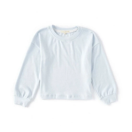 Top 10 😍 Copper Key Big 👧 Girls 7-16 Cozy Top Illusion Blue 🌟