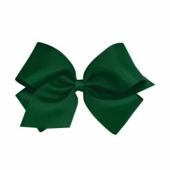 Best Sale 🔥 Copper Key 👧 Girls King Grosgrain Hair Bow Oatmeal 🤩