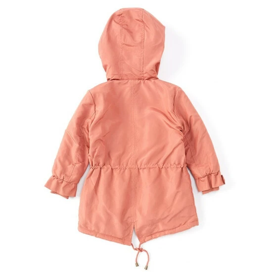 Promo ๐ Copper Key Little ๐ง Girls 2T-6X Sherpa Lined Hooded Anarok Parka ๐งฅ Coat Brick Dust ๐คฉ - Image 2