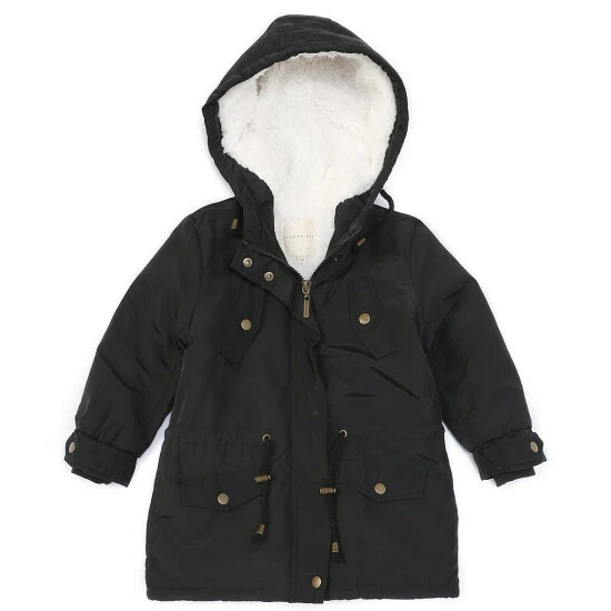 Promo ๐ Copper Key Little ๐ง Girls 2T-6X Sherpa Lined Hooded Anarok Parka ๐งฅ Coat Brick Dust ๐คฉ - Image 4