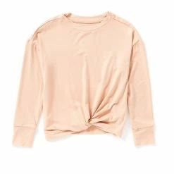Cheap 😍 Copper Key Little 👧 Girls 2T-6X Yummy Knot Front Top Tomato 🛒