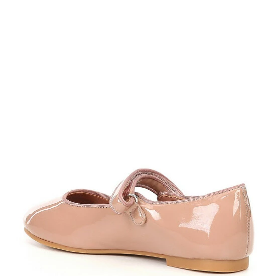 Brand new โค๏ธ Copper Key ๐ง Girls' Darrling Patent Velcro Flat Mary Janes (Youth) Pinky Tan โญ - Image 3