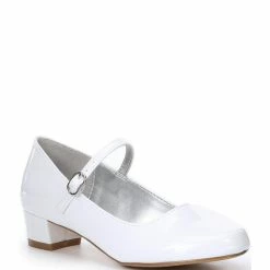 Outlet 🔔 Copper Key 👧 Girls' Sweetniss Patent Mary Janes (Toddler) White 🌟