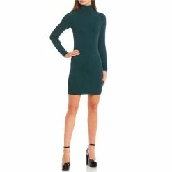 Buy 🛒 Copper Key Long Sleeve Turtleneck Sweater 👗 Dress Pine 👏
