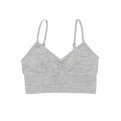 Promo ⭐ Copper Key 👧 Girls Bonded Seamless Bra Heather Grey 🔔