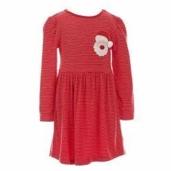 Best deal 🥰 Copper Key Little 👧 Girls 2T-6X Santa 👗 Dress Red Multi 🎉