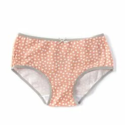 Best deal 🔥 Adventure Wear By Copper Key Little Girl 2T-5 Cotton Tiny Heart Brief Panties Dusty Pink Star 🥰