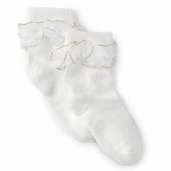 Coupon 🎉 Copper Key Little 👧 Girls 2-7 Tutu Ankle Sock 1-Pack Red ✔️