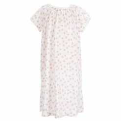 New 😉 Copper Key Big/Little 👧 Girls 2T-12 Short Sleeve Floral Printed Gown Natural ⭐