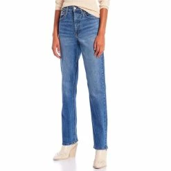 Best reviews of ✔️ Copper Key The Vintage High Rise Straight Leg 👖 Jeans Medium Wash 🎉