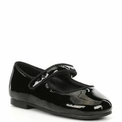 Outlet 🧨 Copper Key 👧 Girls' Darrling Patent Velcro Mary Janes (Infant) Black 💯
